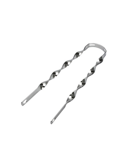 20 Flat Twisted Fender Braces Chrome.